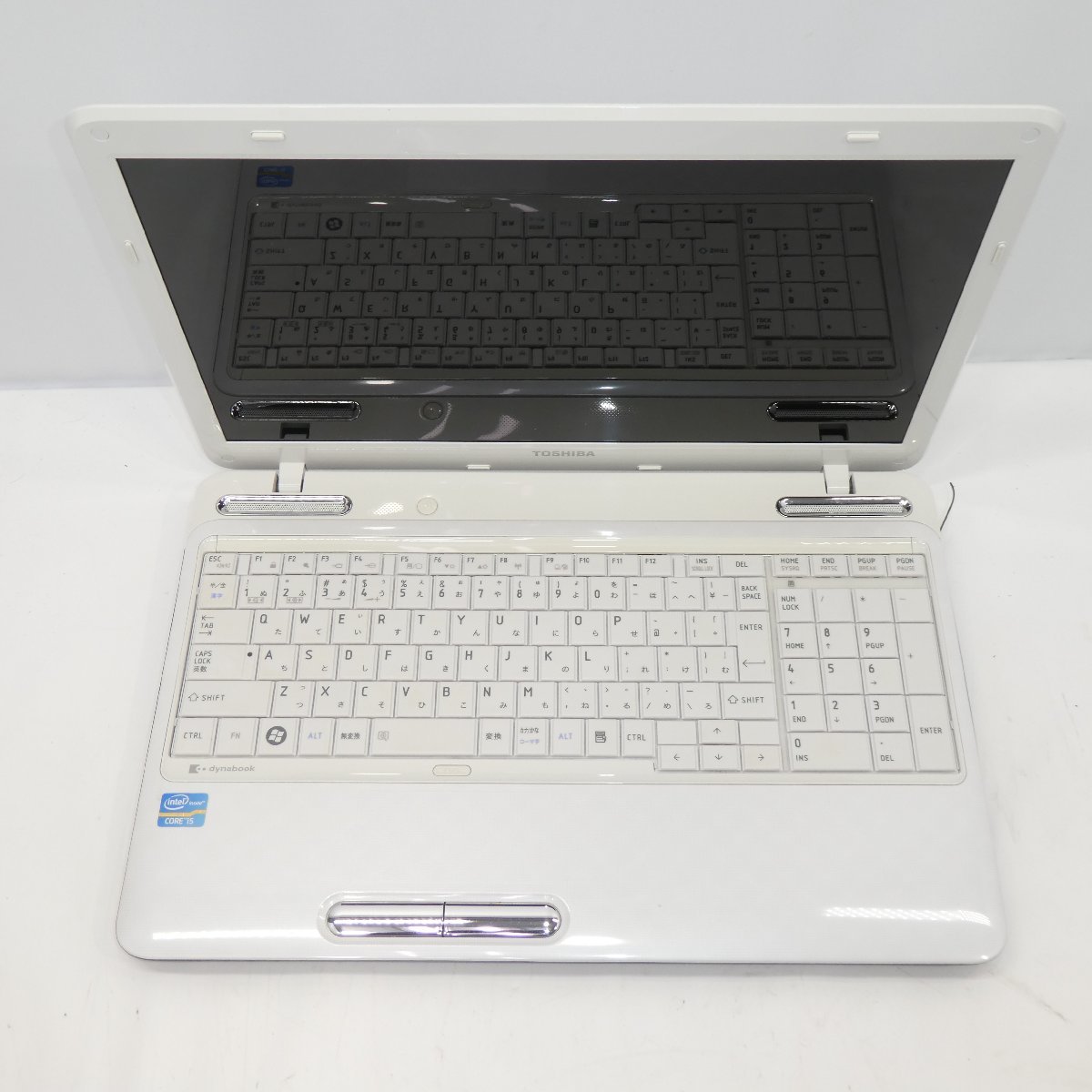 【ジャンク】TOSHIBA DynaBook T351/57CW Core i5-2410M 2.3GHz/4GB/HDD無/Blu-ray/15インチ/OS無/AC無【栃木出荷】_画像3
