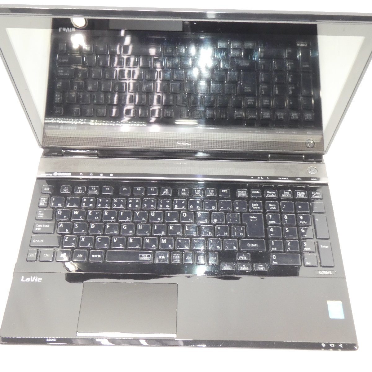 【ジャンク】NEC Lavie LL750/S Core i7-4700MQ 2.4GHz/8GB/HDD無/Blu-ray/15インチ/AC無【栃木出荷】_画像3