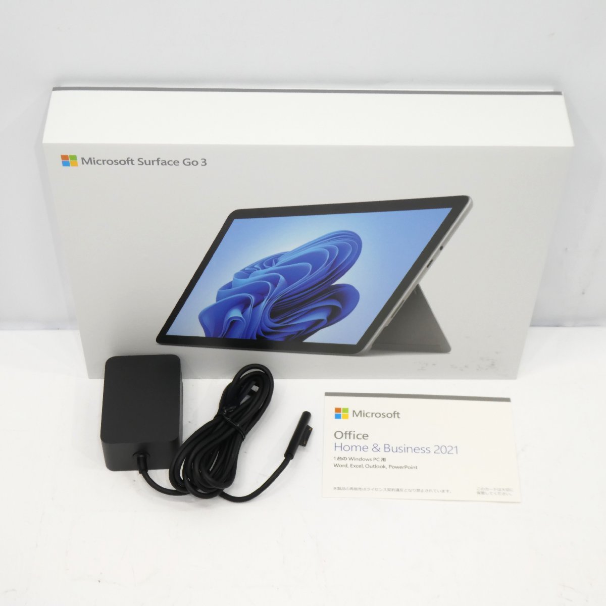 【展示品】マイクロソフト Surface Go 3 8WD00016 Pentium GOLD 6500Y 1.1GHz/8GB/SSD128GB/Windows11HomeS/Office2021【栃木出荷】_画像3