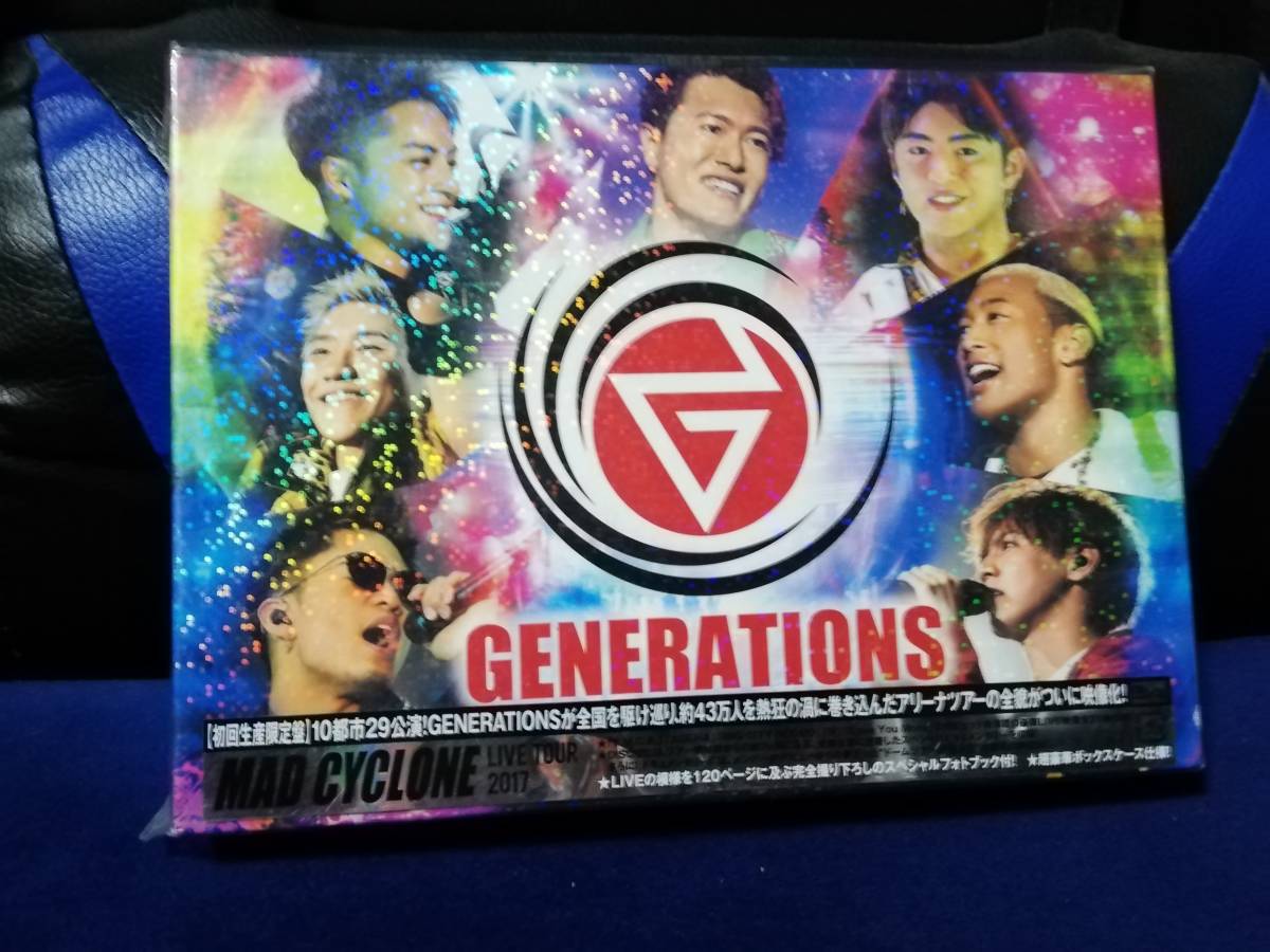 ≪ブルーレイ ≫ GENERATIONS SPEEDSTER LIVE TOUR 2017　2枚組　フォトブック付き_画像1