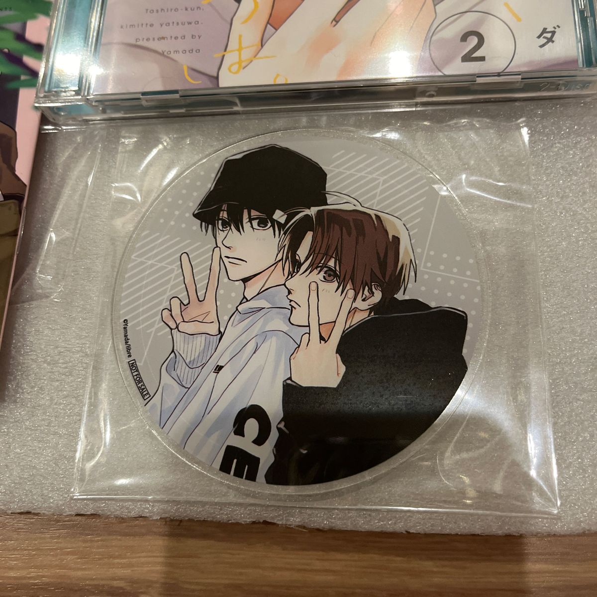 鯛代くん、君ってやつは。 アクリルコースター 鯛えび 鯛代くん、君ってやつは。 やまだ アクリルコースター グラッテ