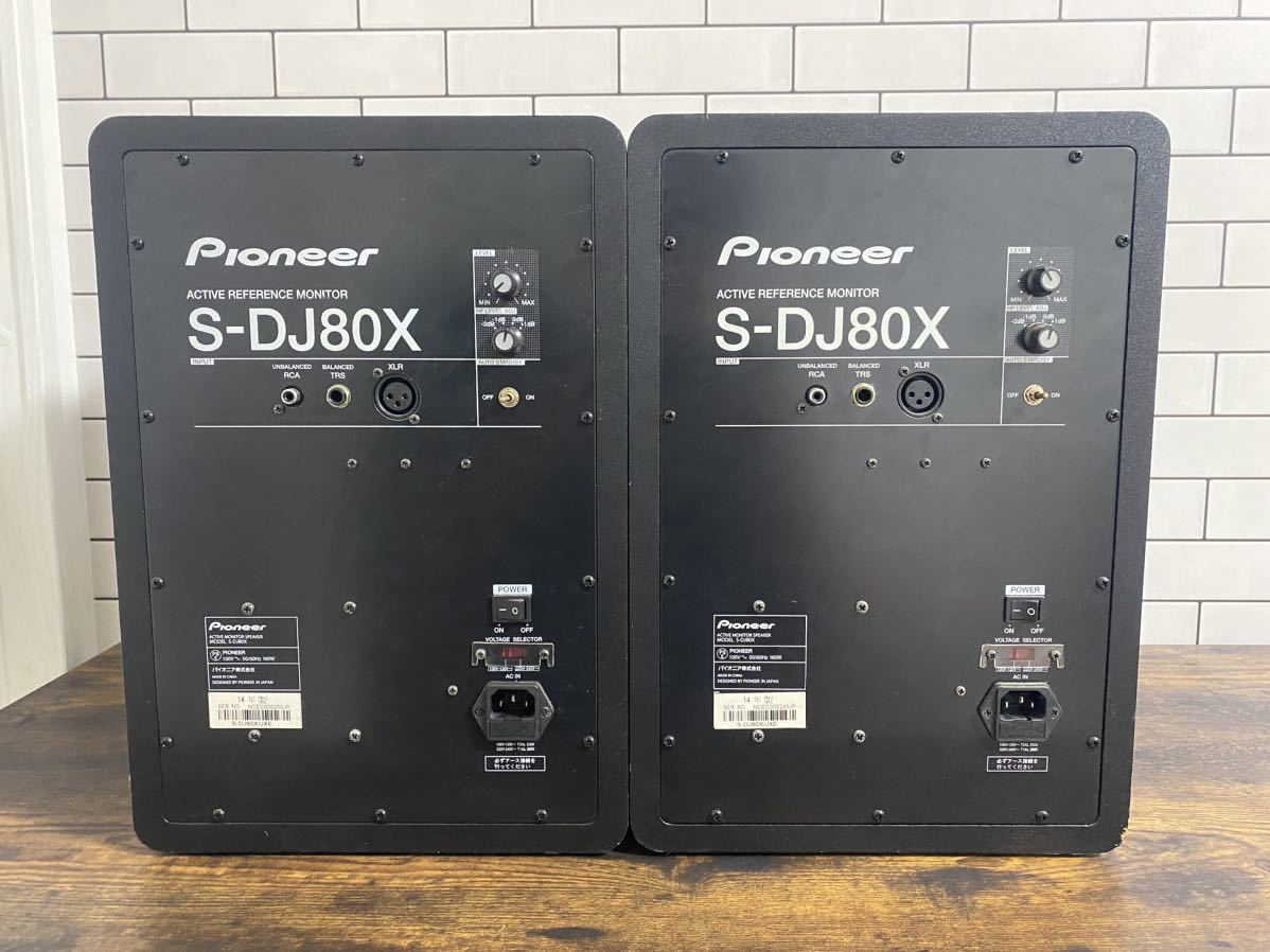 Pioneer S-DJ80X ペア スピーカー_画像2