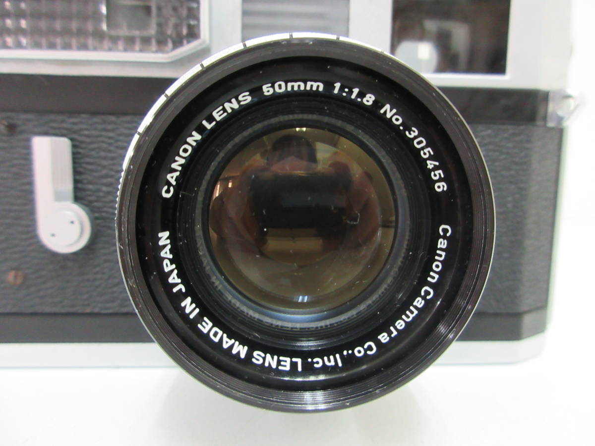 中古 カメラ Canon キャノン MODEL 7 フィルムカメラ / CANON LENS 50mm 1:1.8 ※動作未確認 ／F_画像3