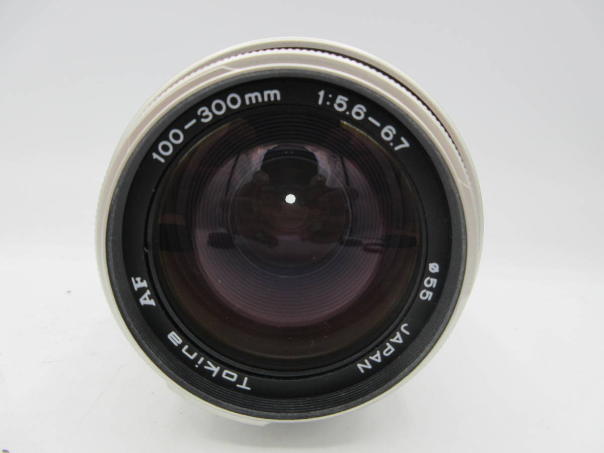中古 カメラ PENTAX ペンタックス MZ-30 / Tokina AF 28-80mm 1:3.5-5.6 + レンズ トキナー 100-300ｍｍ 1:5.6-6.7 ※通電のみ確認済 ／Ｉ _画像8