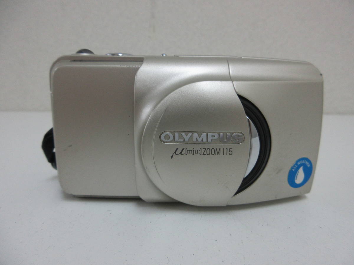 中古 カメラ OLYMPUS オリンパス μ[mju:] ミュー ZOOM 115 ※動作未確認 ／V_画像3