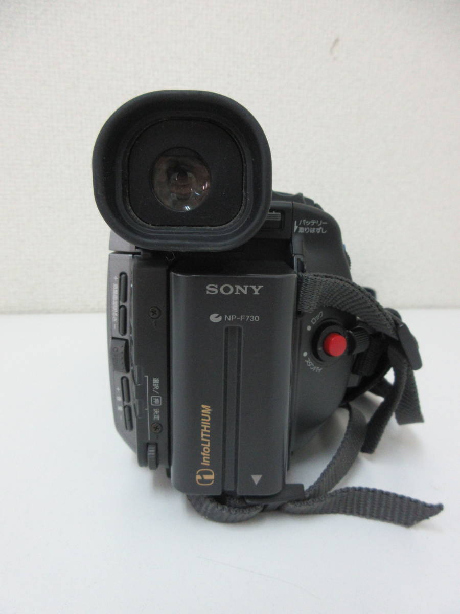 中古 【訳アリ】カメラ ソニー SONY Hi8 ビデオカメラ CCD-TRV91 8ミリ ※ジャンク品 ／C_画像5