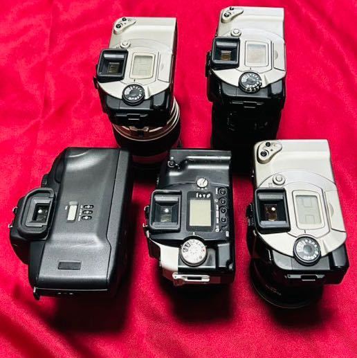 【ジャンク品】 Canon EOS　キヤノン イオス　一眼レフ　フィルムカメラ レンズセット 5台 大量　まとめ売り お買い得品　④_画像4