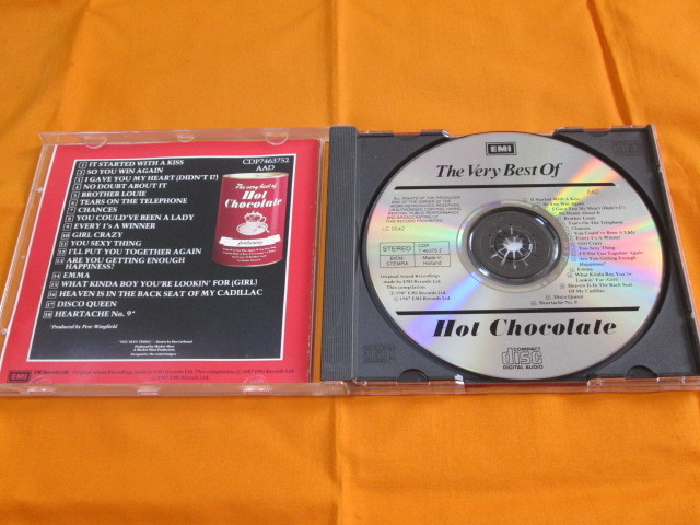 ♪♪♪ ホット・チョコレート Hot Chocolate 『 The Very Best Of Hot Chocolate 』輸入盤 ♪♪♪_画像3