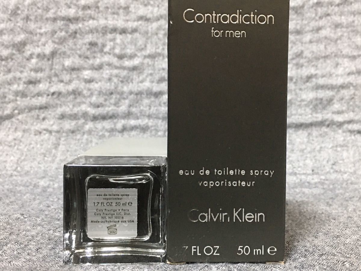 G3K144◆新古品◆ カルバンクライン CK コントラディクション オードトワレ EDT 香水 50ml_画像3