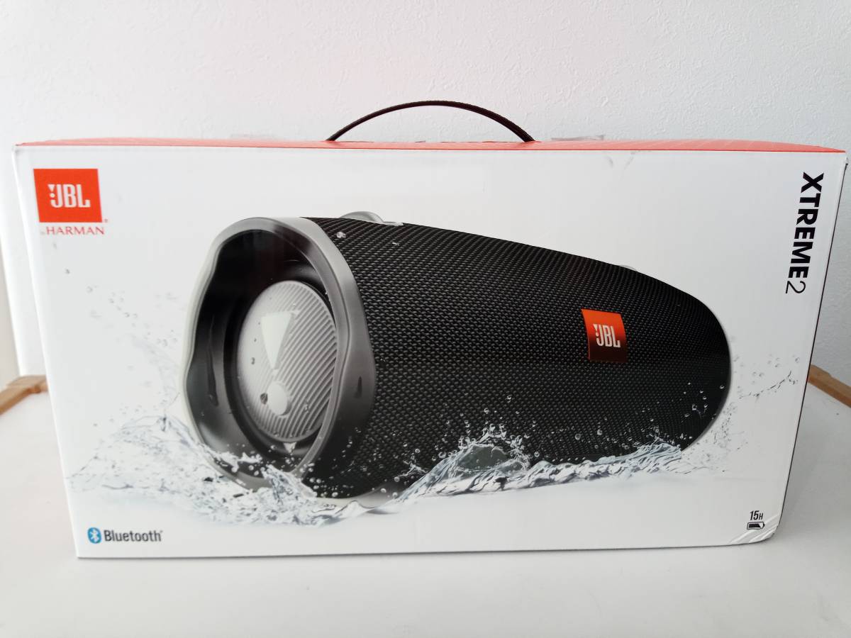 JBL Xtreme 2、防水ポータブルBluetoothスピーカー、ブラック（送料無料）_画像2