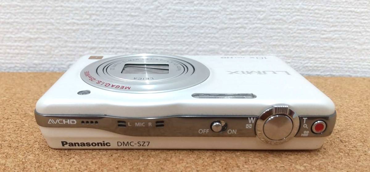 #3442【デジカメ】『Panasonic LUMIX DMC-SZ7 デジタルコンパクトカメラ 』【稼働確認済】_画像7