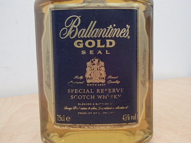 Ballantine’s バランタイン GOLD SEAL ゴールドシール 12年 スコッチウイスキー 750ml 43% ＃59926..._画像2
