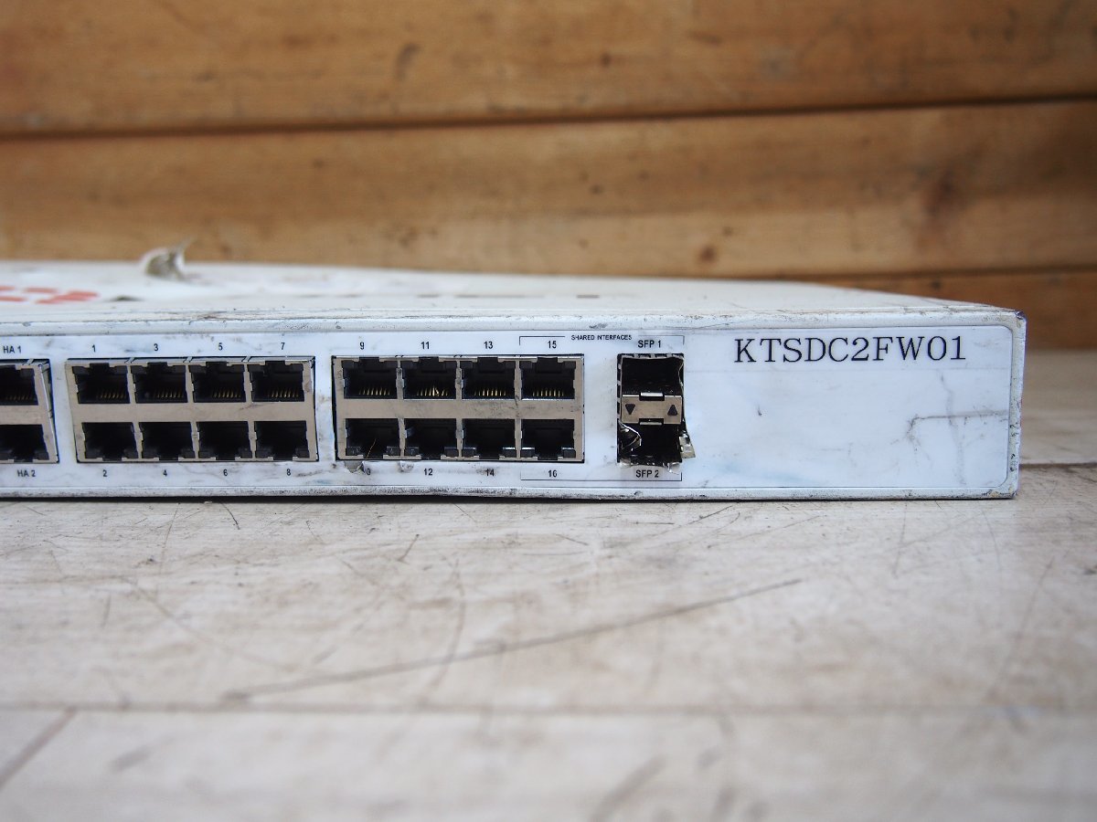 ☆【1F1106-4】 FORTINET フォーティネット ファイアウォール FG-100E FortiGate 100E ジャンク_画像4