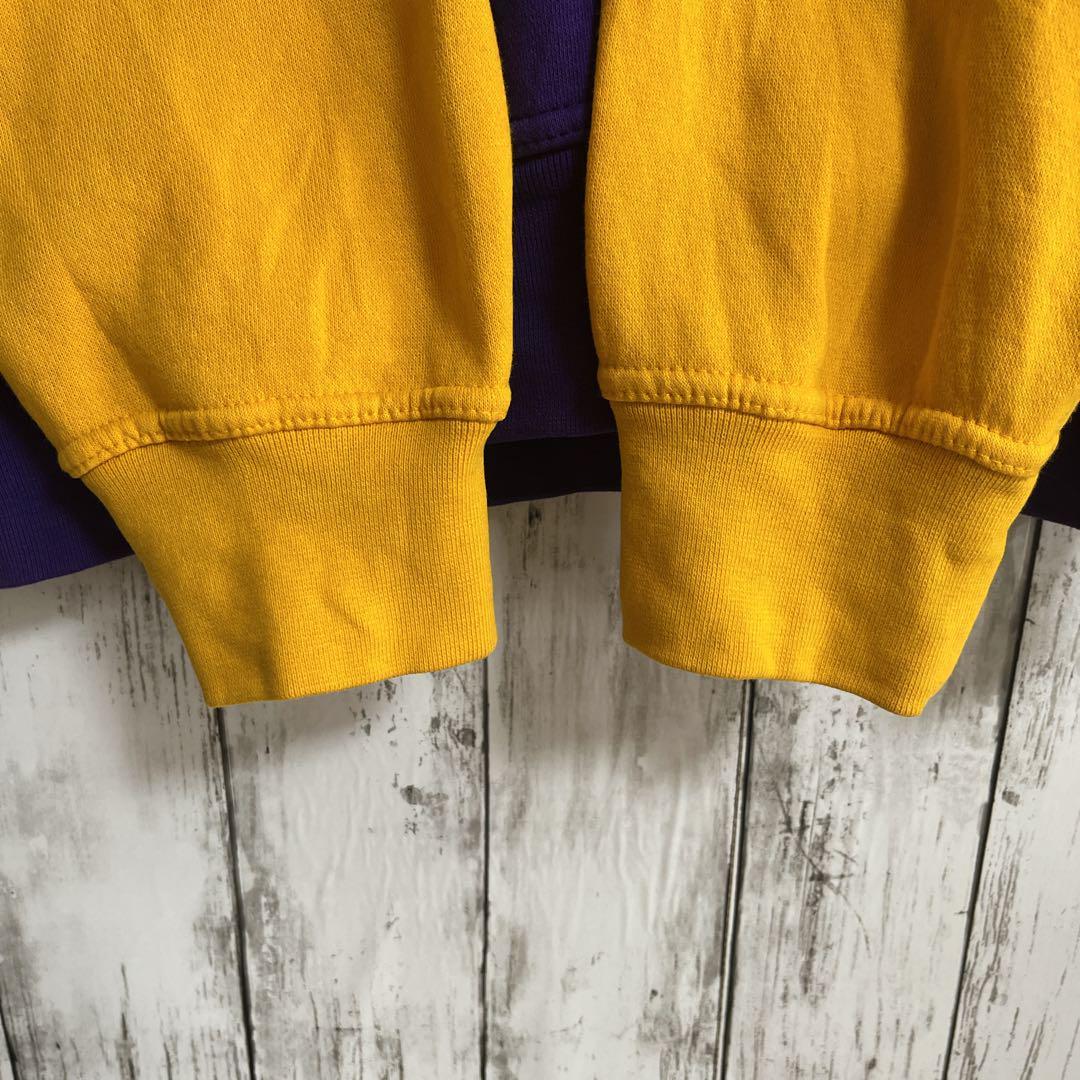 NFL VIKINGS バイキングス プルオーバーパーカー フーディ XL 紫 NFL VIKINGS バイキングス プルオーバーパーカー フーディ XL 紫