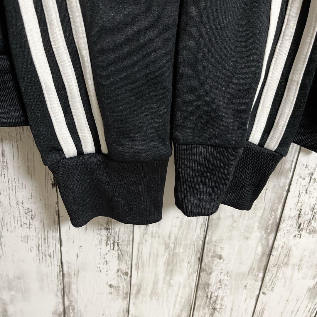 adidas アディダス トラックジャケット ジャージ L 黒 サイド adidas アディダス トラックジャケット ジャージ L 黒 サイド