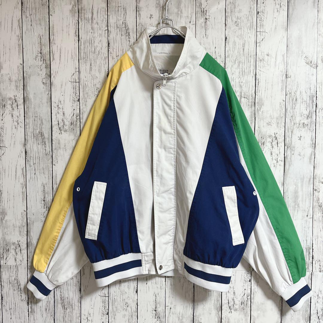 90's LONDON FOG ロンドンフォグ ナイロンジャケット XL マルチカラー