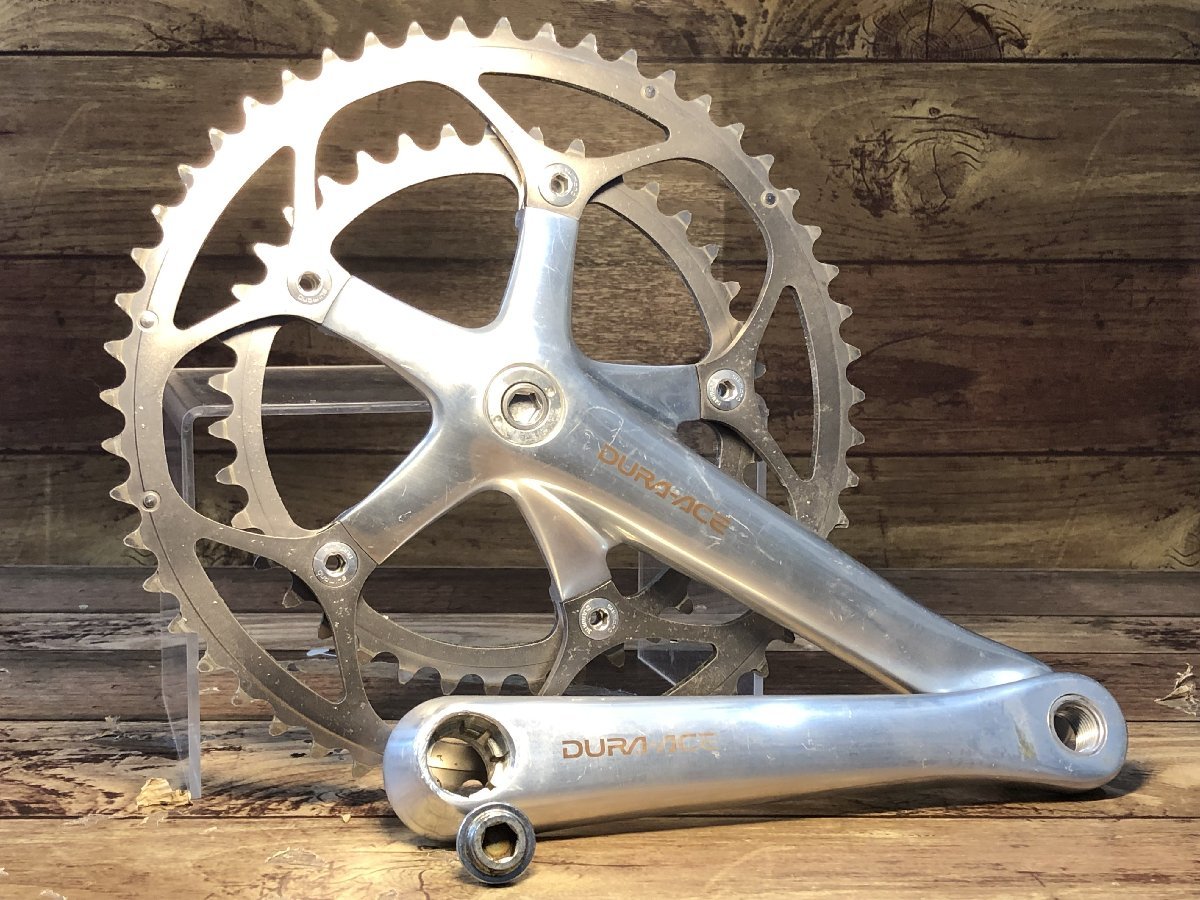 HH625 シマノ SHIMANO デュラエース DURA-ACE FC-7700 クランクセット 172.5mm 53/39T※腐食_画像1