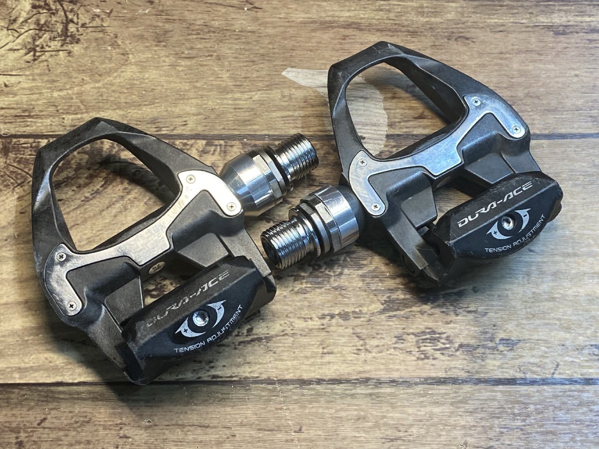 HC532 シマノ Shimano デュラエース DURA-ACE PD-9000 ビンディングペダル SPD-SL_画像1