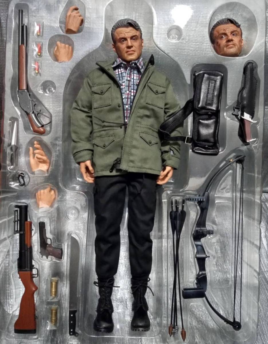 ☆新品 1/6 ランボー ラスト・ブラッド アクションフィギュア シルベスター・スタローン RAMBO AceToyzの画像4