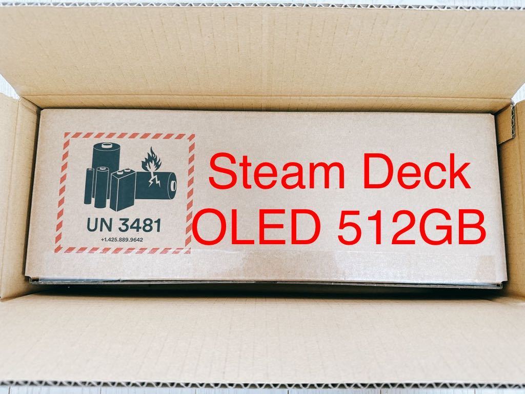 ♪送料無料♪迅速発送 新品未開封 新品未開封 Steam Deck OLED 512GB