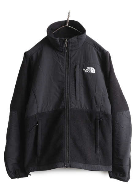 ノースフェイス デナリ ジャケット レディース S / The North Face DENALI アウトドア フリース ナイロン ジャンパー ブラック ブルゾン 黒