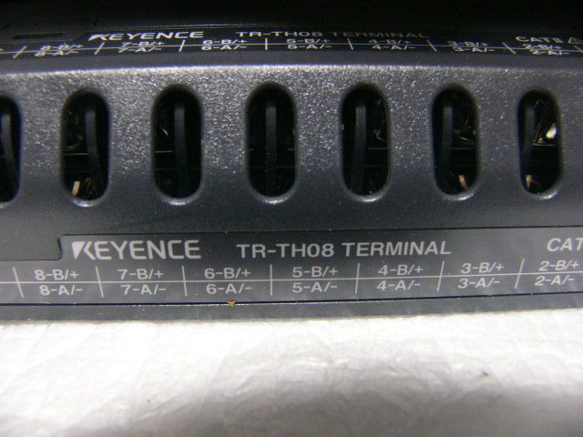 ★動作保証美品★ KEYENCE TR-W500＋TR-TH08 5型タッチ型ポータブル データレコーダ_画像5