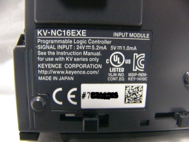 Yahoo!オークション - 未使用 KEYENCE PLC KV-NC16EXE IO増設 Yahoo!オークション - 未使用 KEYENCE PLC KV-NC16EXE IO増設