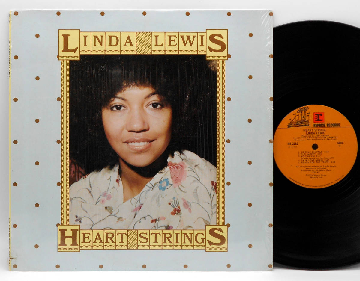 ★美盤 US ORIG LP★LINDA LEWIS/Heart Strings 1974年 フリーソウル～レアグルーヴ人気コンピ COMMONネタ アルバム未収録シングル曲収録_画像1