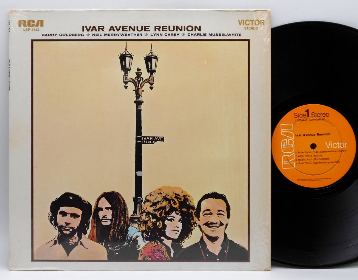 ★US ORIG LP★IVAR AVENUE REUNION/1st 1970年 MAMA LION前身 LYNN CAREY, NEIL MERRYWEATHER在籍 強烈ヘヴィサイケブルースロック_画像1