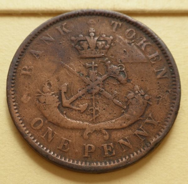 【カナダ】Upper Canada　１ペニー銅貨KM#Tn3　1852年_画像7