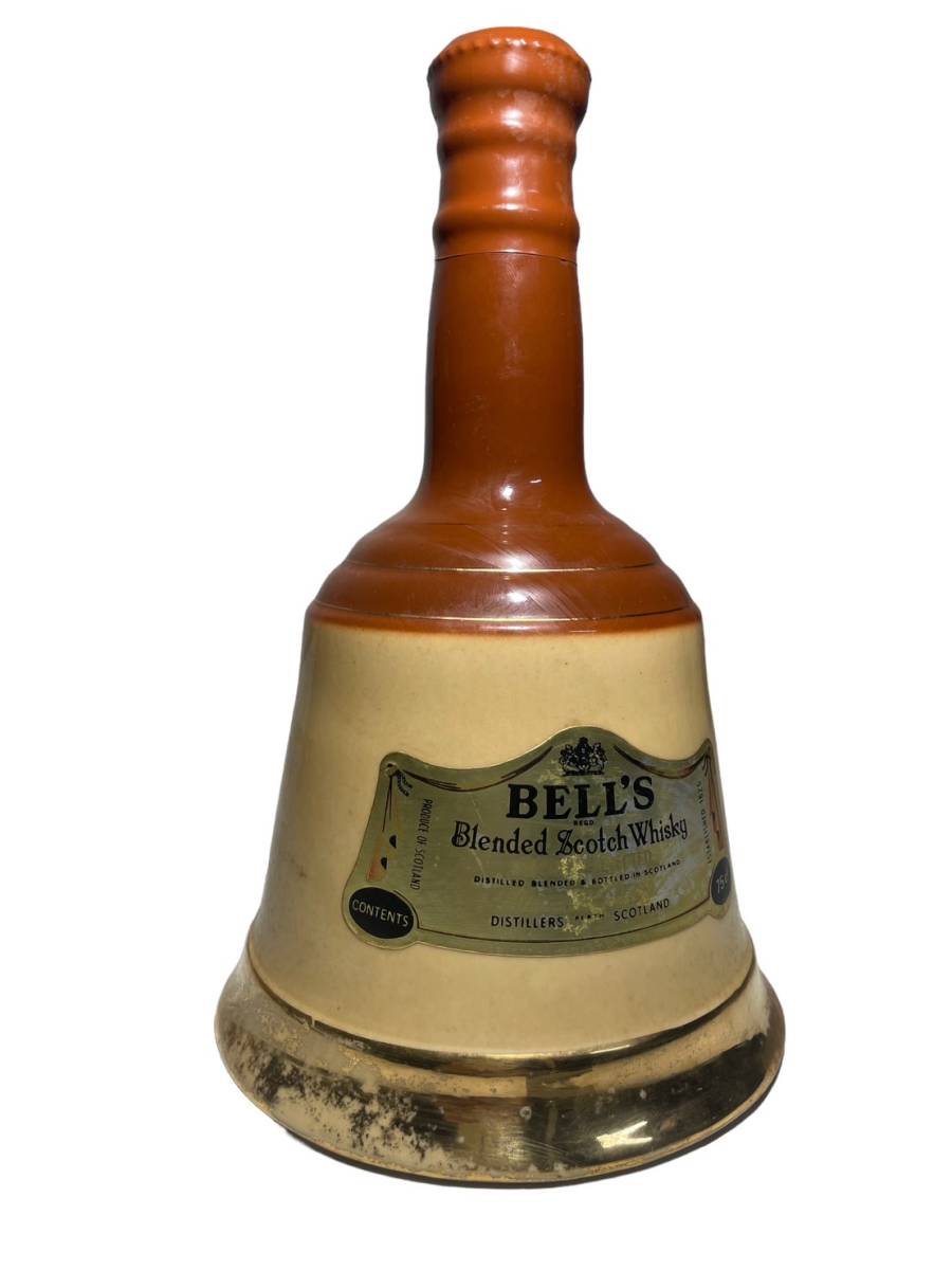 【福1120-13】【1円〜】【未開栓】BELLS ベルズ 陶器 Scotch スコッチ whiskey ウィスキー 750ml 43% 古酒_画像9