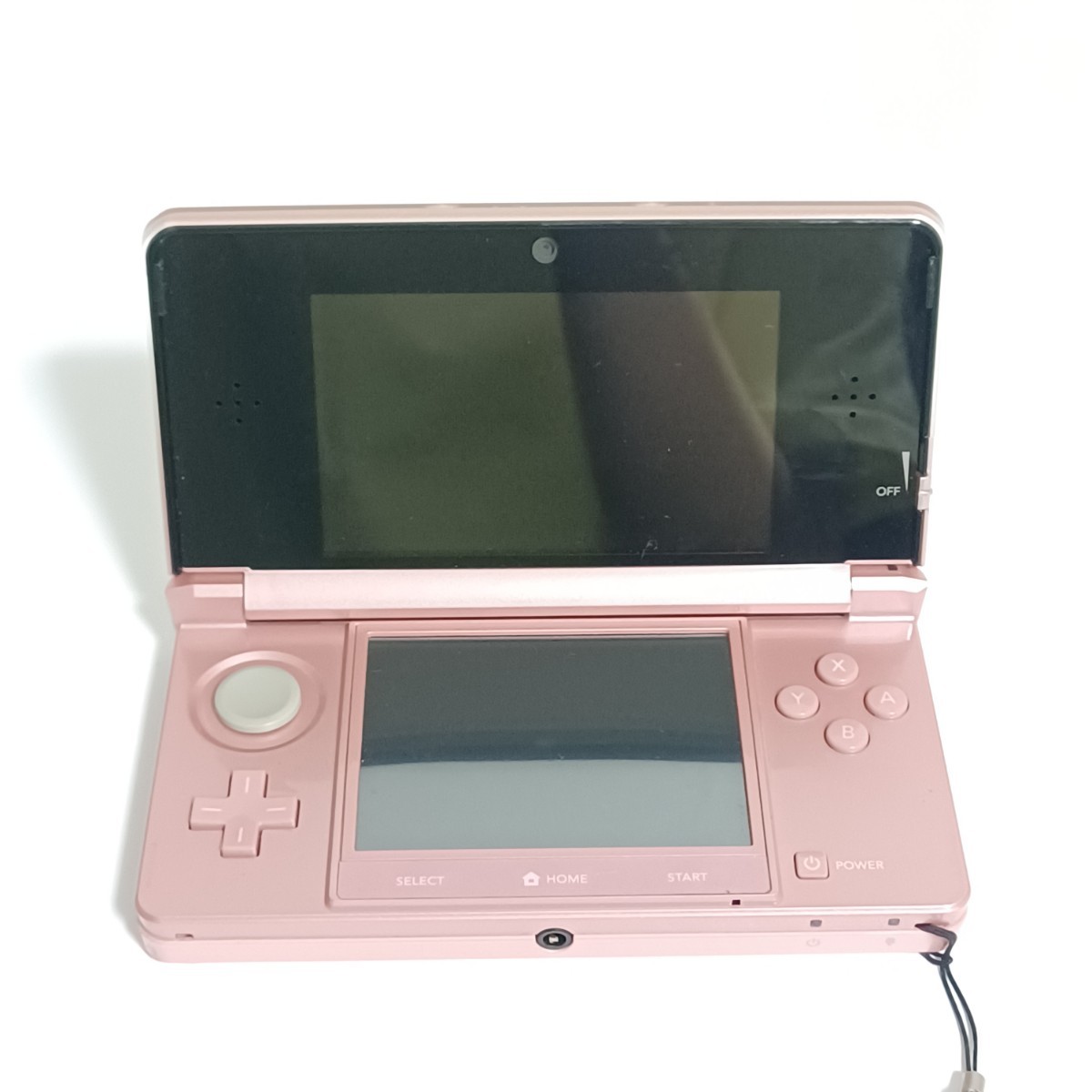 【 Nintendo 】 ニンテンドー　3DS　ミスティ ピンク　ゲーム機　カセット付き　任天堂　ポケモン　POKEMON　X　ソフト　(SK)_画像6