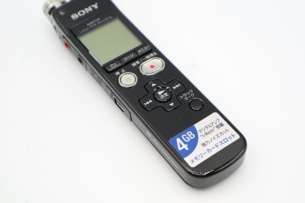 SONY ステレオICレコーダー 4GB SX813 ブラック ICD-SX813/B_画像2