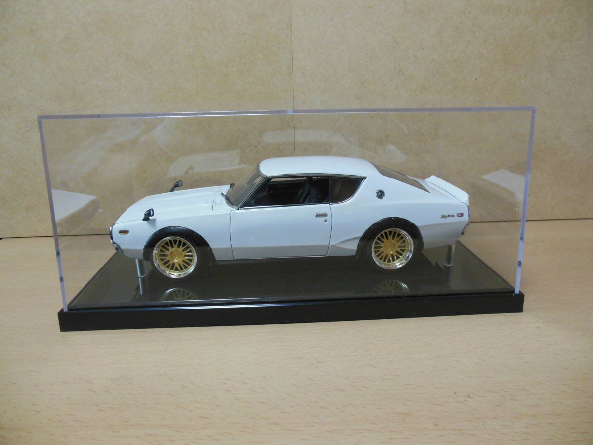 京商 1/18 日産スカイライン 2000GT-R ケンメリ 白　中古　ジャンク_画像8