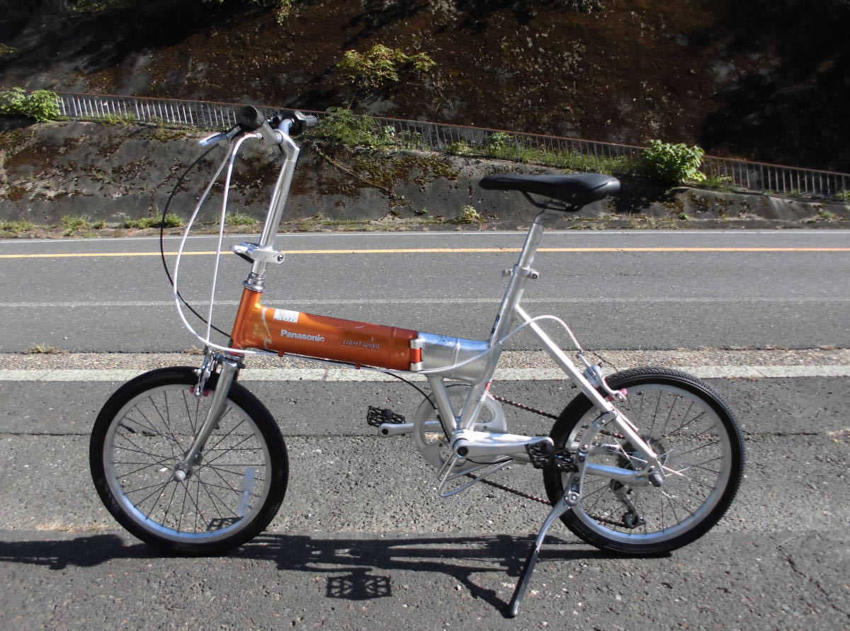 1円~Panasonic 折り畳み自転車 LIGHT WING SHIMANO 7速 18 1円~Panasonic 折り畳み自転車 LIGHT WING SHIMANO 7速 18