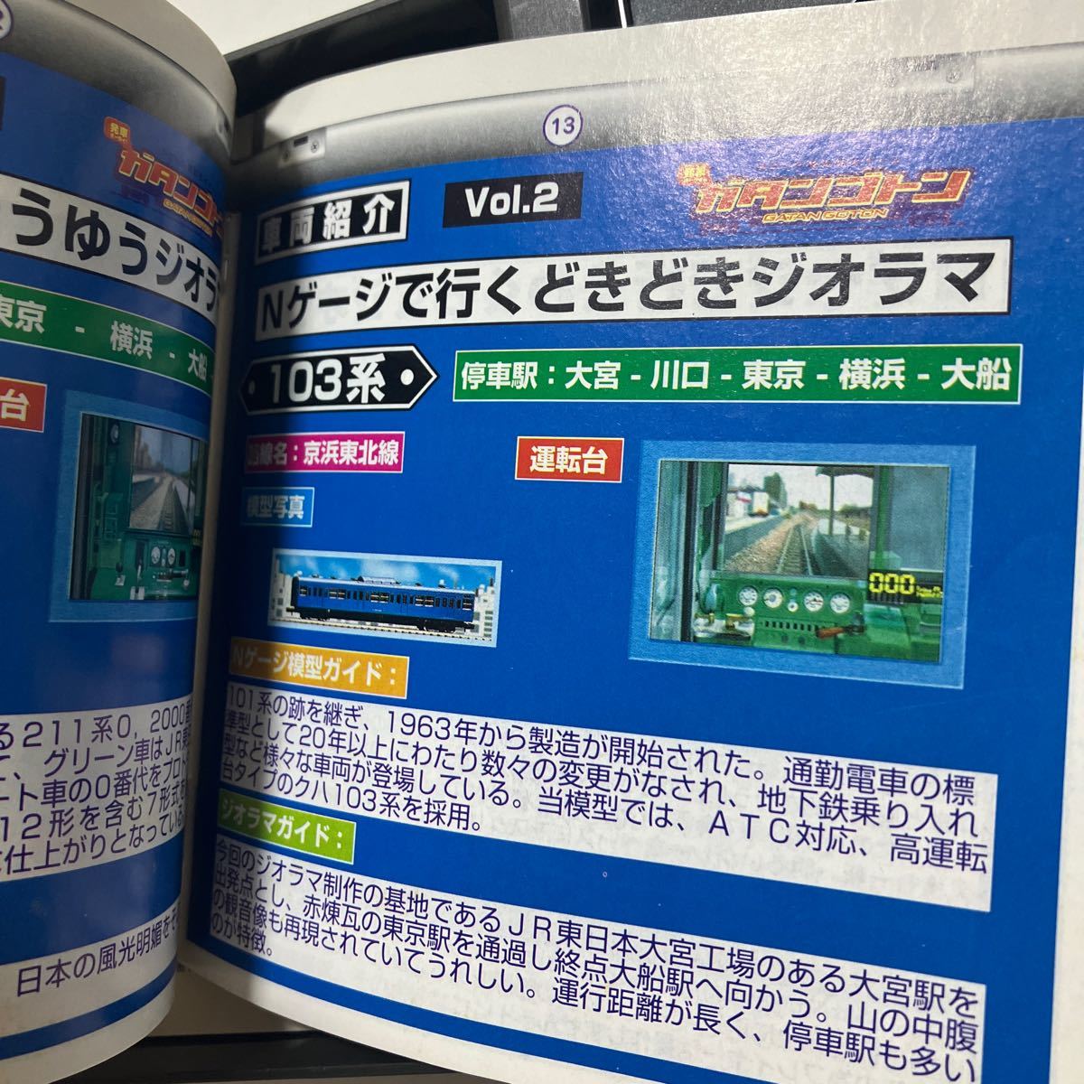 ☆PS「発車オーライガタンゴトン Nゲージ運転気分ゲーム」JR東日本 TOMYトミー 電車列車模型鉄道プレステ プレイステーション 勝の画像5