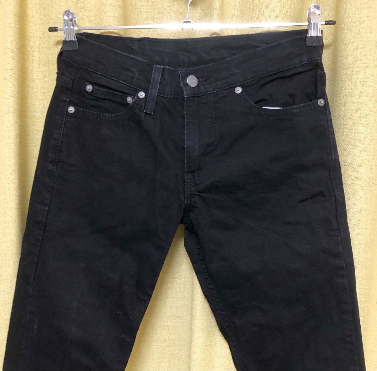 ◆リーバイス Levi's◆511 ストレッチ カラーパンツ デニム ジーンズ W28L32 ブラック_画像2