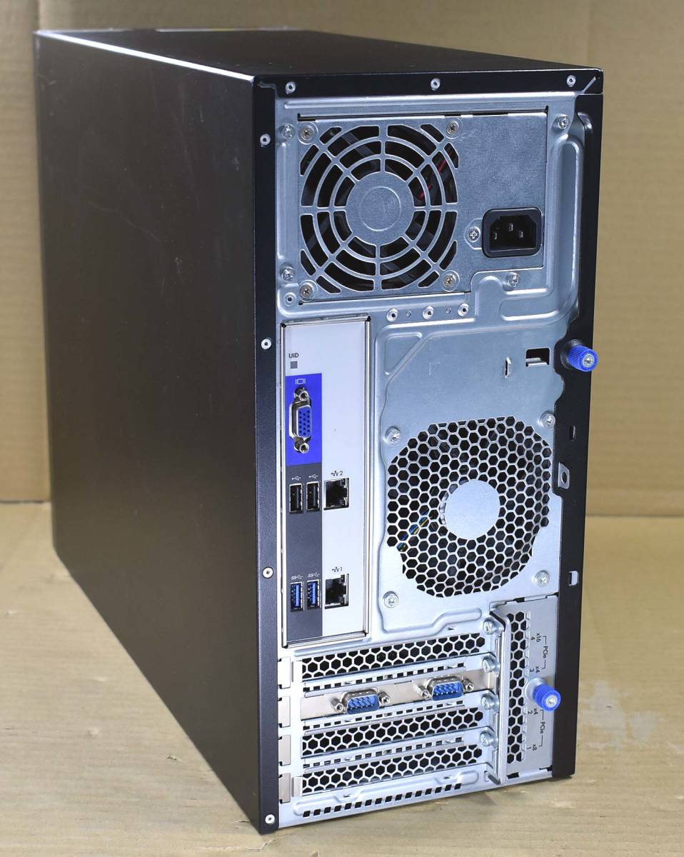 HPE (HP) ML30 Gen9 Xeon E3-1240L V5 RAM:8GB HDD:500GB(x2台構成) Windows SERVER 2012 R2 STD(2 CPU /2VMS) (管:HPE0_画像2