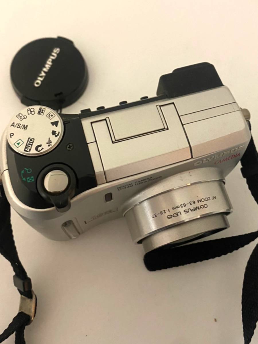 OLYMPUS オリンパス C-740 ULTRAZOOM デジタルカメラ デジカメ コンパクトカメラ AF ZOOM 6.3-63mm 2.8-3.7 動作未確認 mt110703の画像6