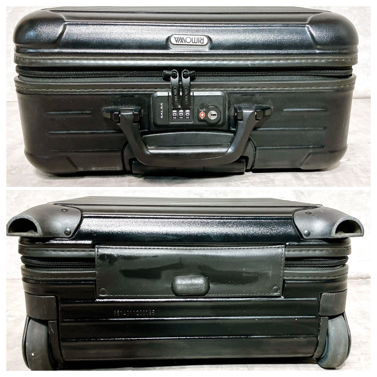 美品】RIMOWA リモワ ビジネス トローリー サルサ 2輪 23L 機内 美品】RIMOWA リモワ ビジネス トローリー サルサ 2輪 23L 機内