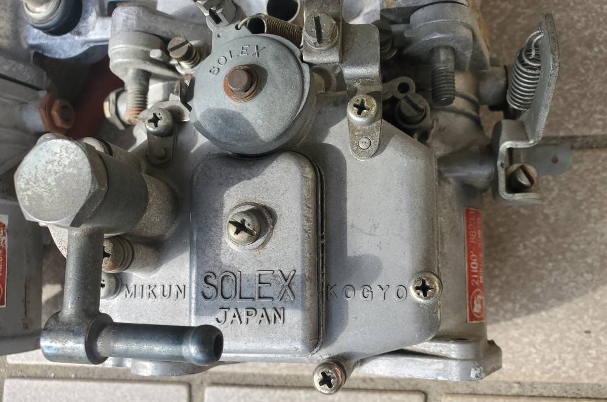  Mikuni industry Solex carburetor 40 pie intake manifold attaching secondhand goods old car nature suction that time thing old car mikuni Solex