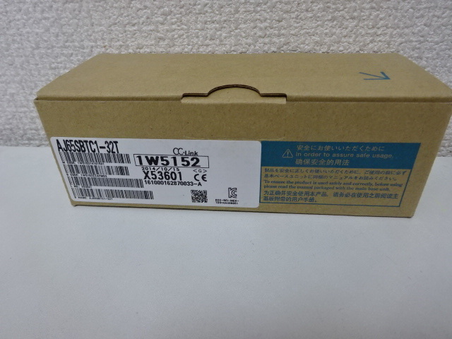 新品 三菱電機 CC-Link小形タイプリモートI/OユニットAJ65SBTC1-32T