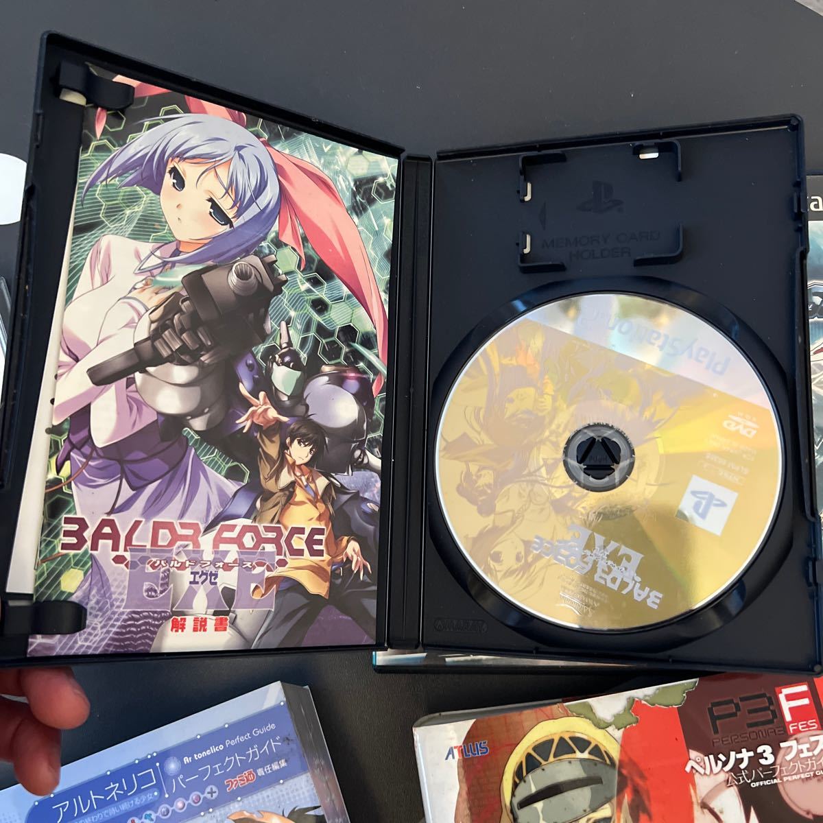 PS2 バルドフォースエグゼ サモンナイト2 ソウルキャリパーⅢ ペルソナ3 フェス　アルトネリコ　攻略本　まとめ売り_画像4