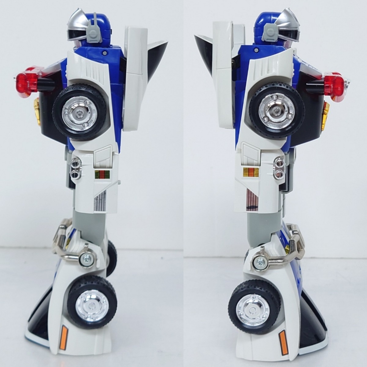 【SR-043】 BANDAI DX サイレンダー バンダイ 激走戦隊 カーレンジャー 戦隊もの 変形ロボ 合体ロボ ロボット 箱 説明書 付 動作OK_画像4