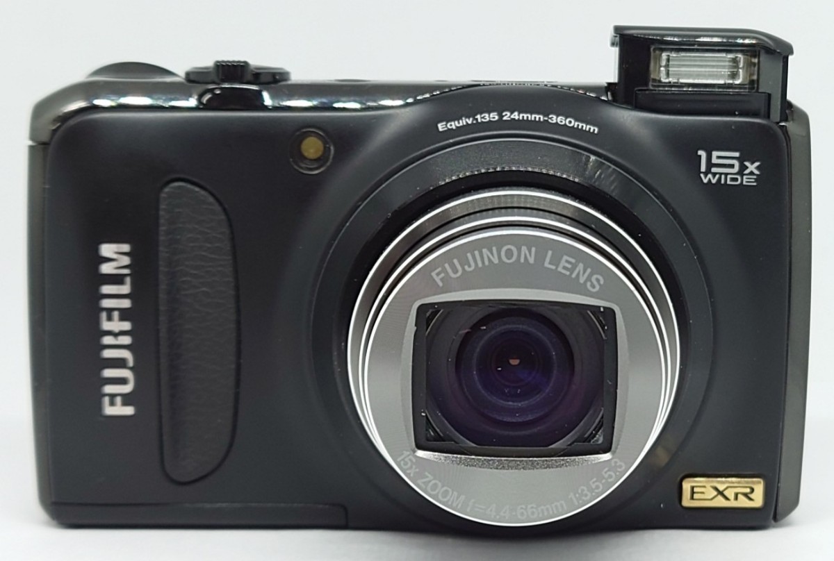 【B02-135】 FUJIFILM FINE PIX F300 EXR コンパクトデジタルカメラ FUJINON LENS 15× ZOOM f=4.4-66mm 1:3.5-5.3 通電OK バッテリー付き_画像2