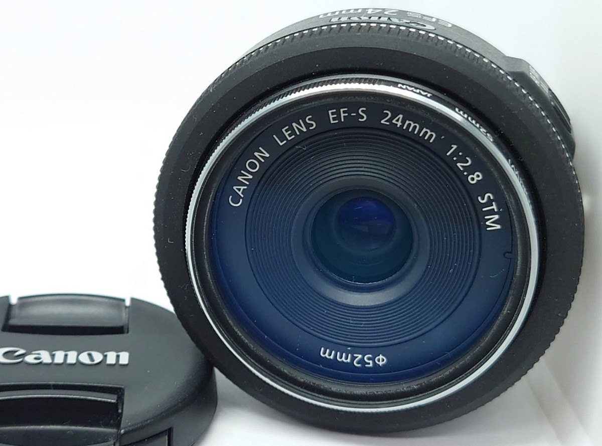 CANON LENS 単焦点レンズ EF-S 24mm 1:2.8STM - レンズ(単焦点)