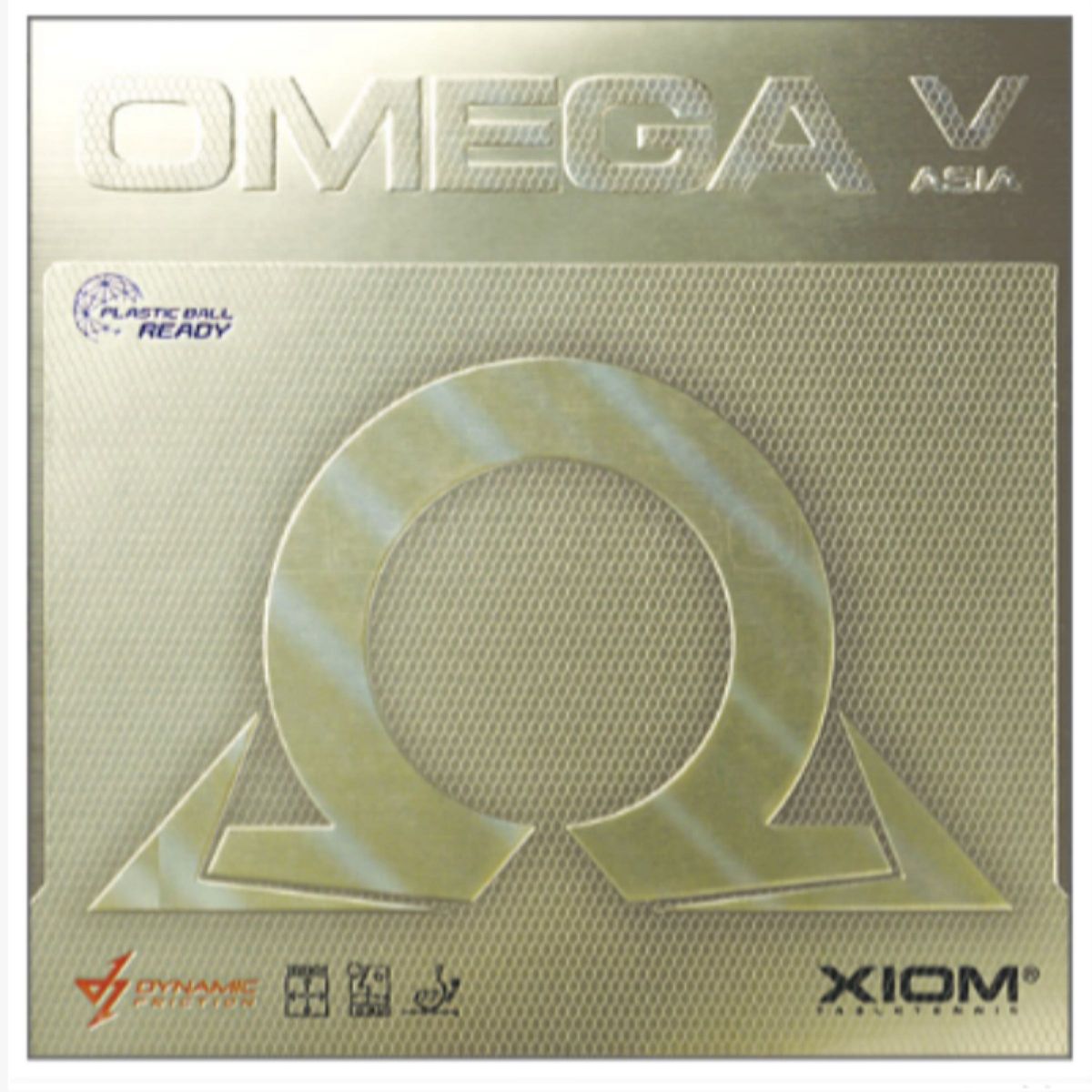 卓球ラバー XIOM OMEGA V 赤/2.0