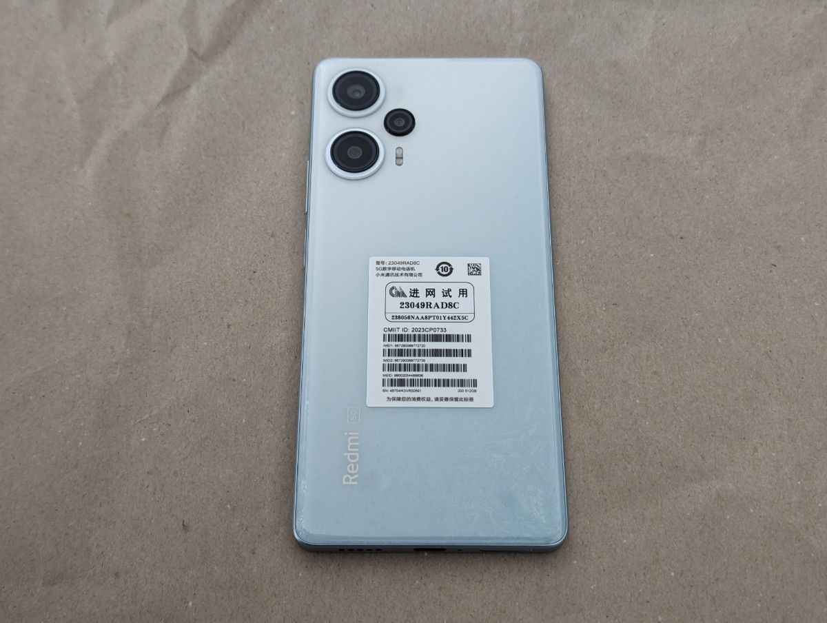 Xiaomi Redmi note 12 Turbo 12GB/256GB 白|スマートフォン本体 Xiaomi Redmi note 12 Turbo 12GB/256GB 白|スマートフォン本体