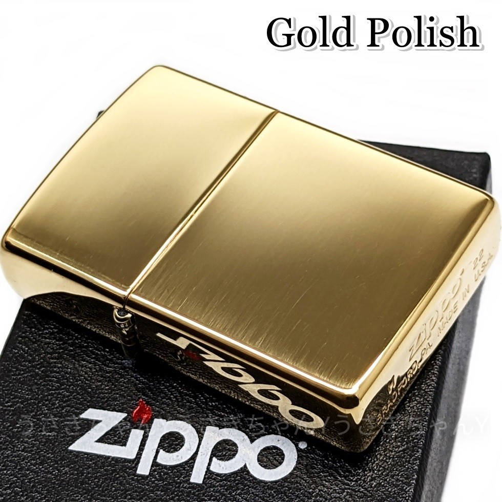 zippo★ゴールドポリッシュ★ソリッドブラス★ジッポ ライター_画像4