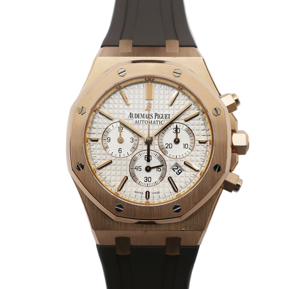 [ Tempaku ] Audemars Piguet Royal дуб 26320OR.OO.D088CR.01 серебряный K18PG наручные часы 